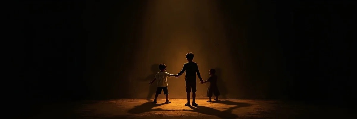 孩子們在暗中牽手——你帶進婚姻的可能不是你自己的東西