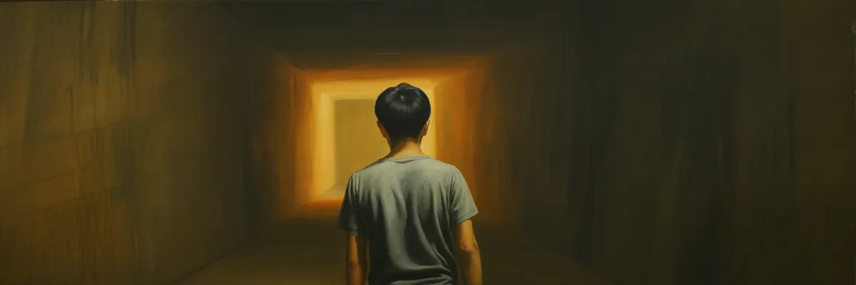 他站在母親和太太之間,動彈不得